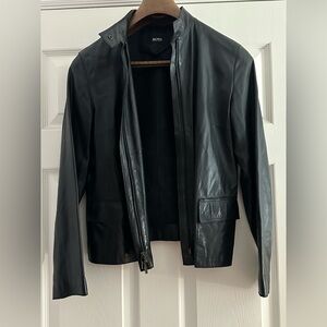 Hugo Boss Classic Biker Woman’s Leather Jacket